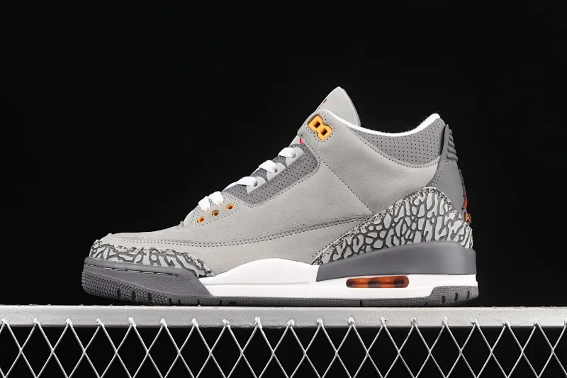 All categories Air Jordan Jordan series basketball shoes Air Jordan 3 #ZG version Air Jordan 3 Retro "Cool Grey" AJ3 Joe 3 cool gray basketball shoes CT8532-012